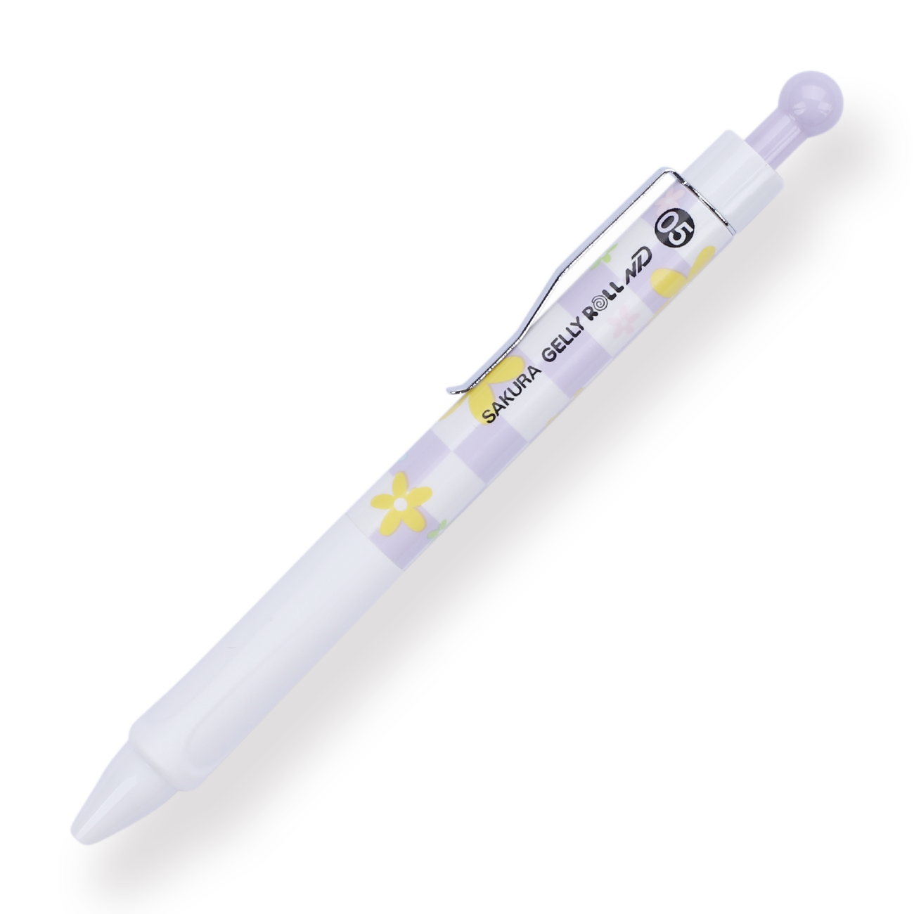 Sakura Press-Type Needle Gel Pen - 0.5 mm - Purple - Stationery Pal