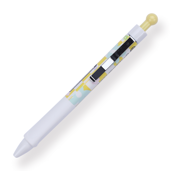 Sakura Press-Type Needle Gel Pen - 0.5 mm - Yellow - Stationery Pal