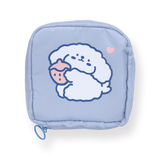 Sanitary Napkin Storage Pouch - Blue Puppy - Stationery Pal