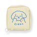 Sanitary Napkin Storage Pouch - Yellow Puppy - Stationery Pal