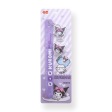 Sanrio Characters Ruler Bracelet with 2 Pendant Erasers - Kuromi - Stationery Pal