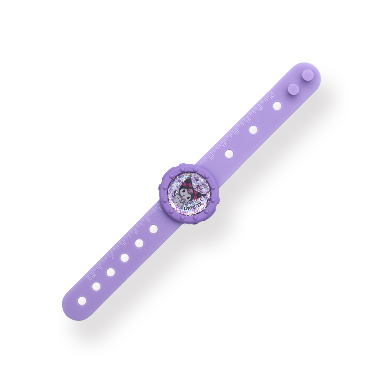 Watch And Ruler Sanrio Characters Watch Eraser with Ruler - Kuromi – Stationery Pal