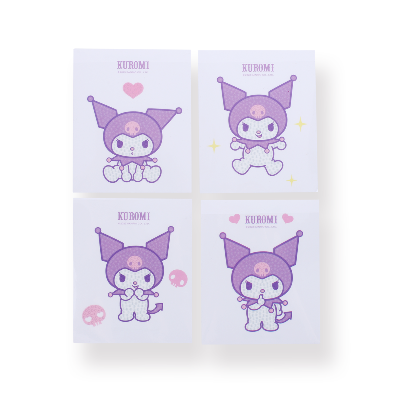Kuromi Sticker Packet – Decoden Crafts