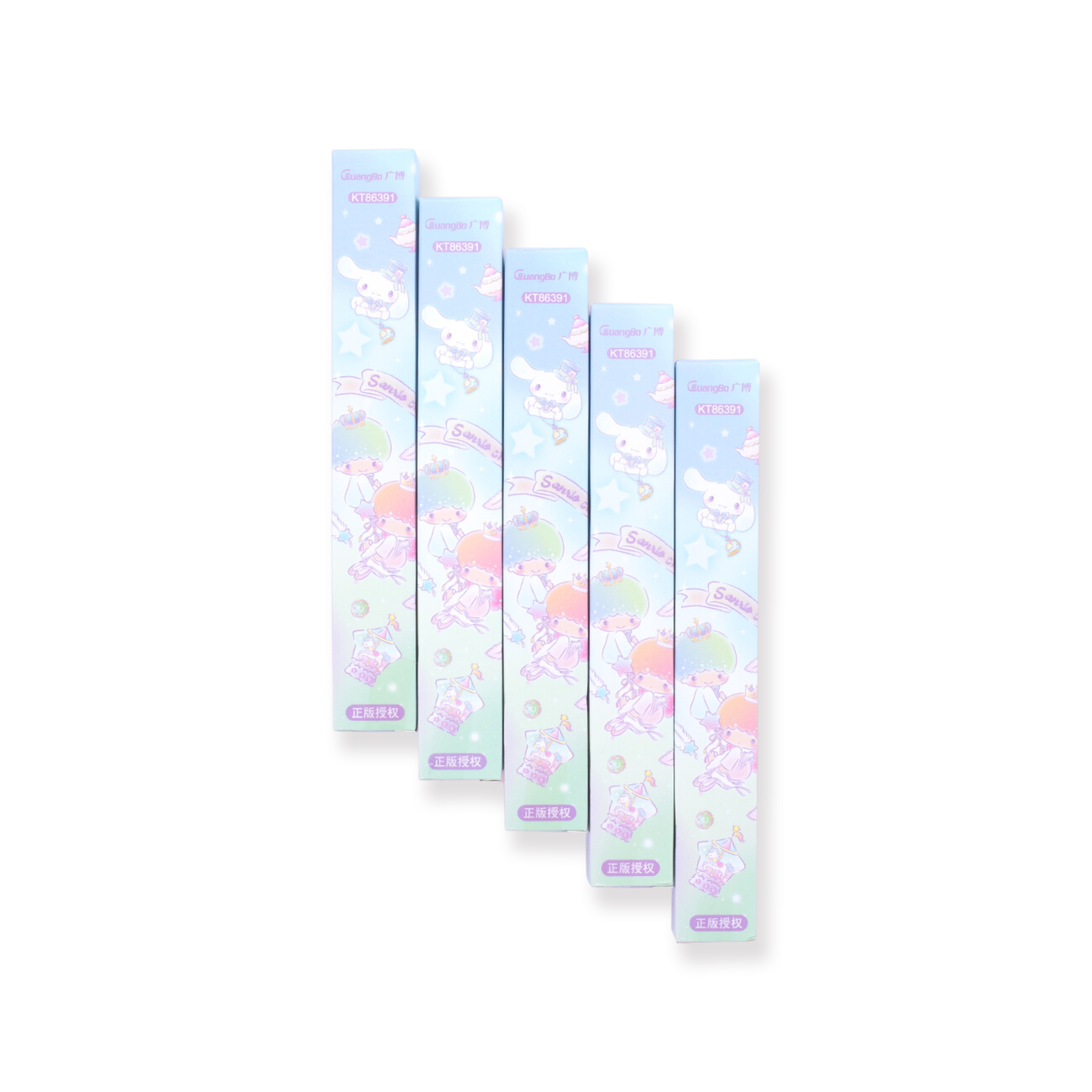 Sanrio Family Series Gelstift-Blindbox - Schwarze Tinte - 0,5 mm