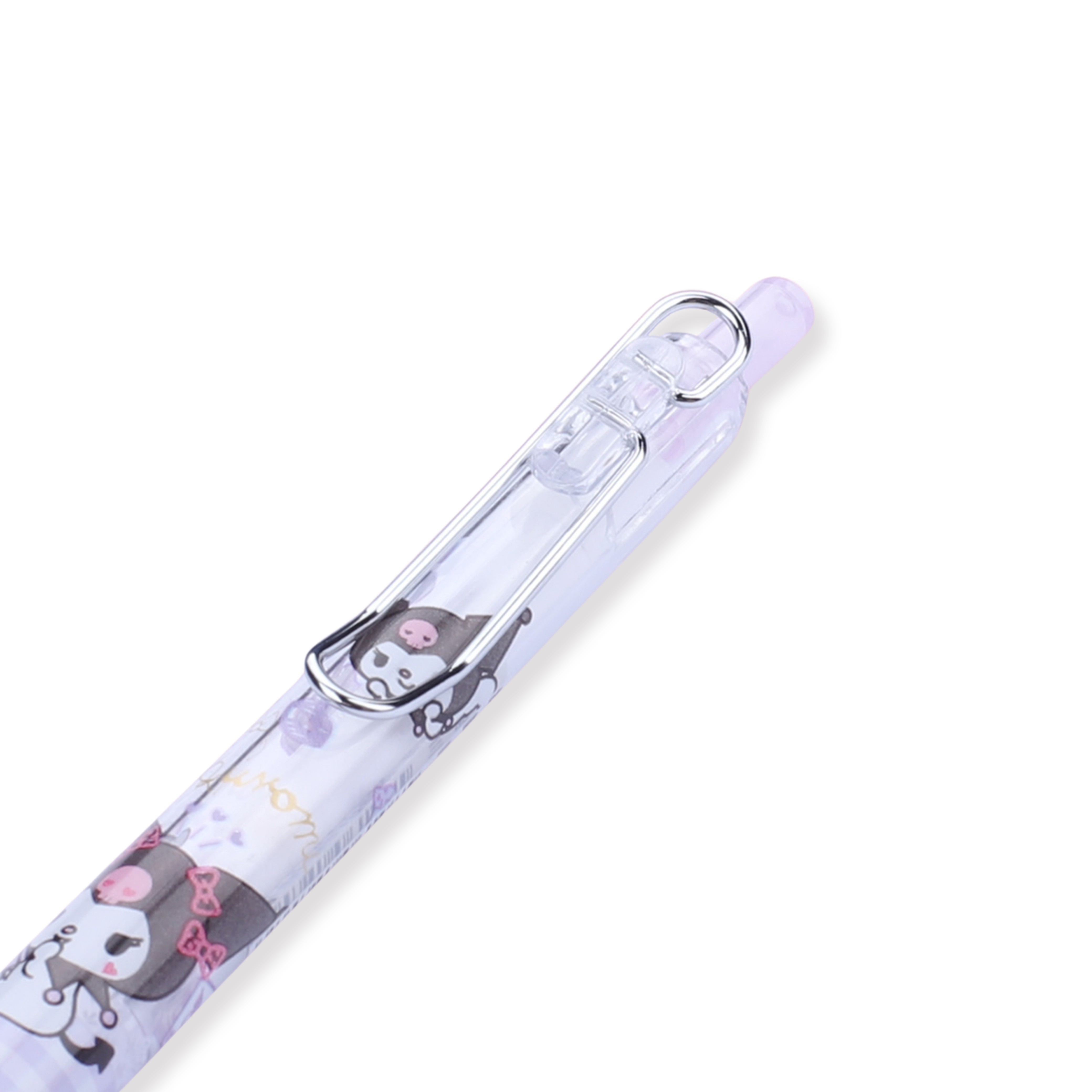 Sanrio Family Series Gel Pen With Metal Clip Blind Box - Black Ink - 0.5 mm - Stationery Pal