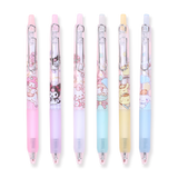 Sanrio Family Series Gel Pen With Metal Clip Blind Box - Black Ink - 0.5 mm - Stationery Pal