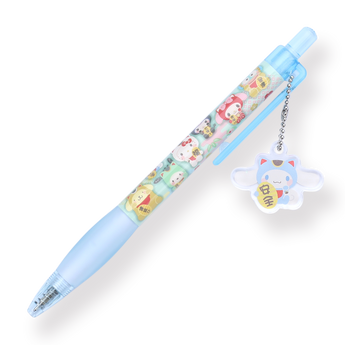 Sanrio Keychain Gel Pen - 0.5 mm - Fortune Cat Series - Cinnamoroll - Stationery Pal