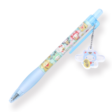Sanrio Keychain Gel Pen - 0.5 mm - Fortune Cat Series - Cinnamoroll - Stationery Pal