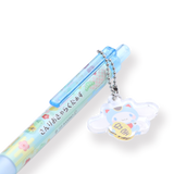 Sanrio Keychain Gel Pen - 0.5 mm - Fortune Cat Series - Cinnamoroll - Stationery Pal