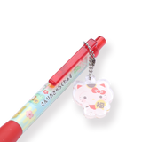 Sanrio Keychain Gel Pen - 0.5 mm - Fortune Cat Series - Hello Kitty - Stationery Pal