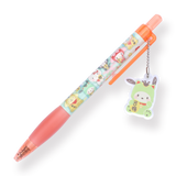 Sanrio Keychain Gel Pen - 0.5 mm - Fortune Cat Series - Pochacco - Stationery Pal