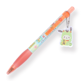 Sanrio Keychain Gel Pen - 0.5 mm - Fortune Cat Series - Pochacco - Stationery Pal