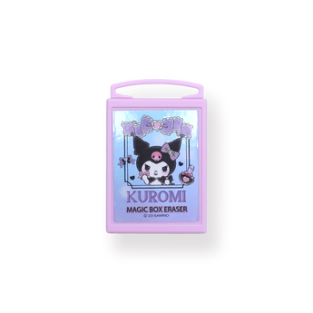 Sanrio Magic Box Eraser - Kuromi - Stationery Pal