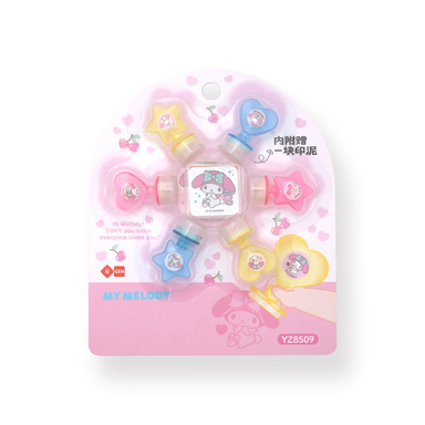 Sanrio Stamp with Ink Pad - My Melody - Stationery Pal