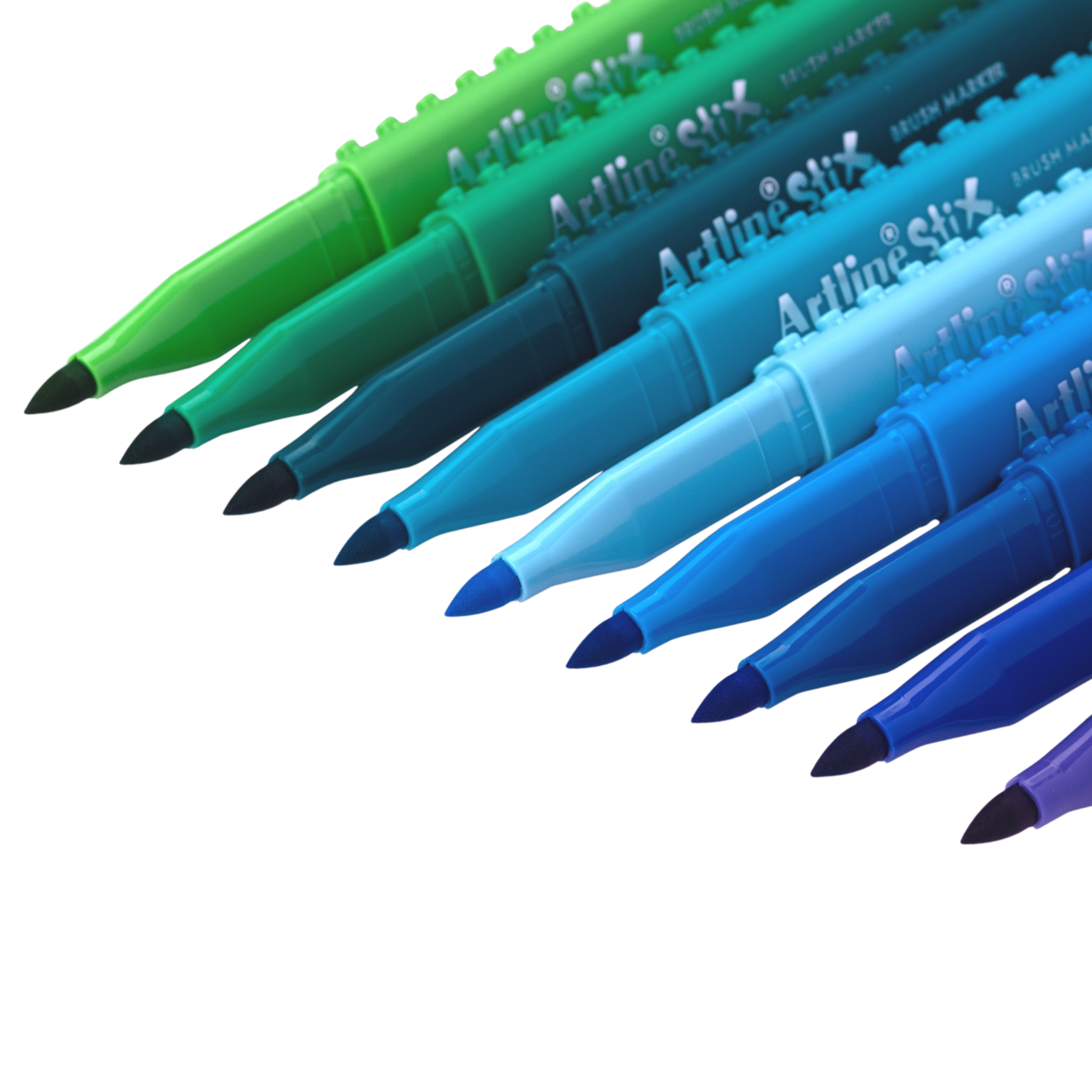 Rotulador de pincel Shachihata Artline Stix - Juego de 20 colores