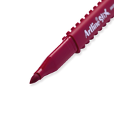 Shachihata Artline Stix Brush Marker - Dark Red - Stationery Pal