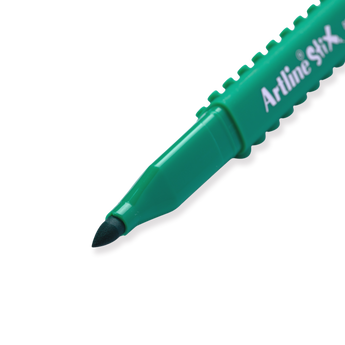 Shachihata Artline Stix Brush Marker - Green - Stationery Pal