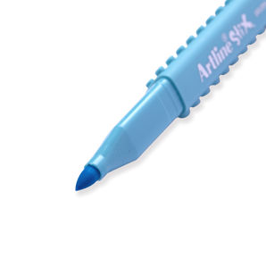 Shachihata Artline Stix Brush Marker - Light Blue - Stationery Pal