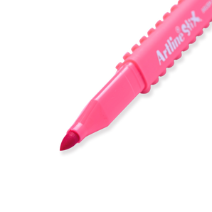 Shachihata Artline Stix Brush Marker - Pink - Stationery Pal