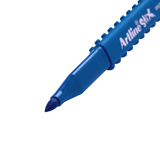 Shachihata Artline Stix Brush Marker - Royal Blue - Stationery Pal