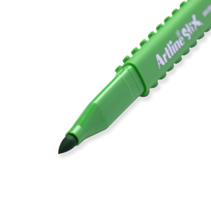 Shachihata Artline Stix Brush Marker - Yellow Green - Stationery Pal