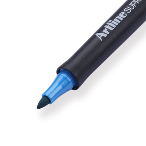 Shachihata Artline Supreme Metallic Marker - 1.0 mm - Metallic Blue - Stationery Pal