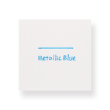 Shachihata Artline Supreme Metallic Marker - 1.0 mm - Metallic Blue - Stationery Pal