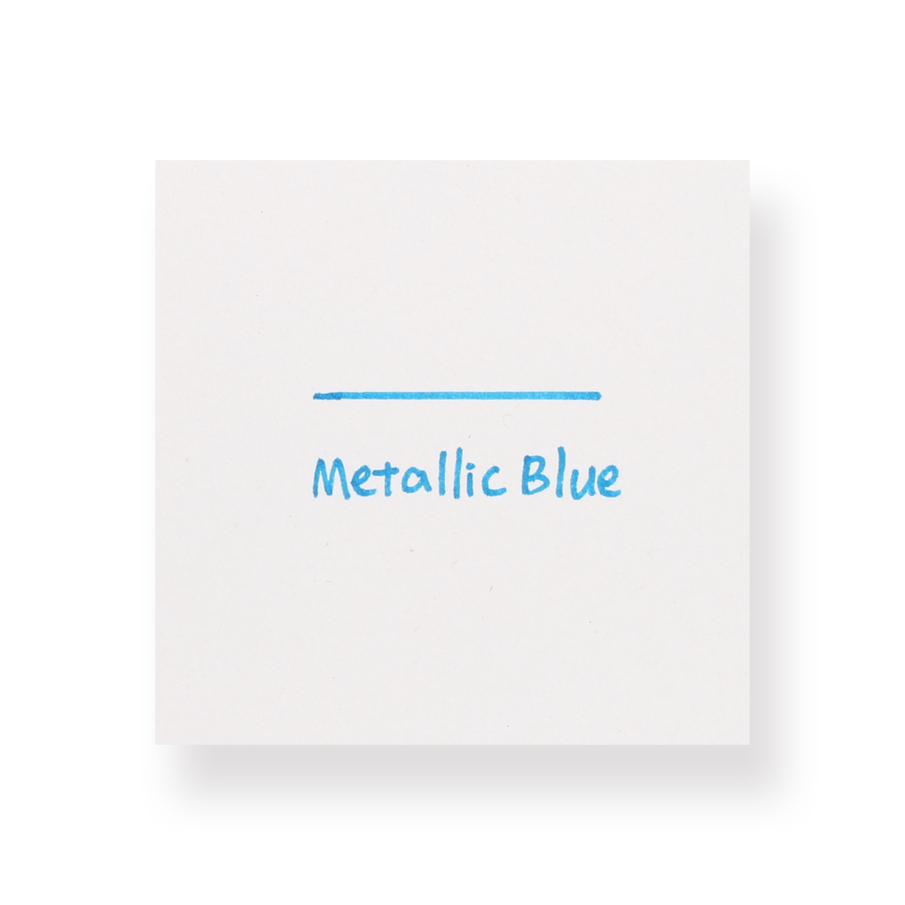 Shachihata Artline Supreme Metallic Marker - 1.0 mm - Metallic Blue - Stationery Pal