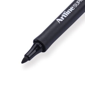 Shachihata Artline Supreme Permanent Marker - 1.0 mm - Black - Stationery Pal