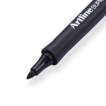 Shachihata Artline Supreme Permanent Marker - 1.0 mm - Black - Stationery Pal