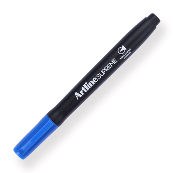 Shachihata Artline Supreme Permanent Marker - 1.0 mm - Blue - Stationery Pal