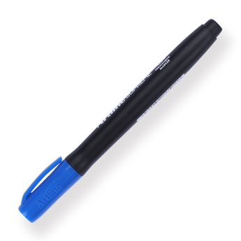 Shachihata Artline Supreme Permanent Marker - 1.0 mm - Blue - Stationery Pal