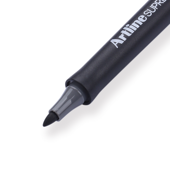 Shachihata Artline Supreme Permanent Marker - 1.0 mm - Gray - Stationery Pal