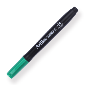 Shachihata Artline Supreme Permanent Marker - 1.0 mm - Green - Stationery Pal