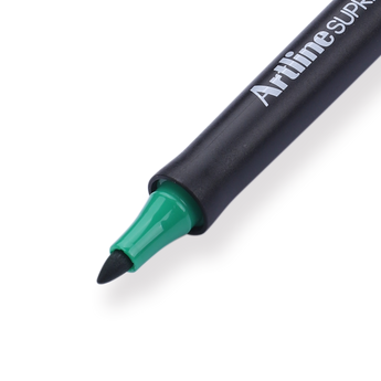 Shachihata Artline Supreme Permanent Marker - 1.0 mm - Green - Stationery Pal