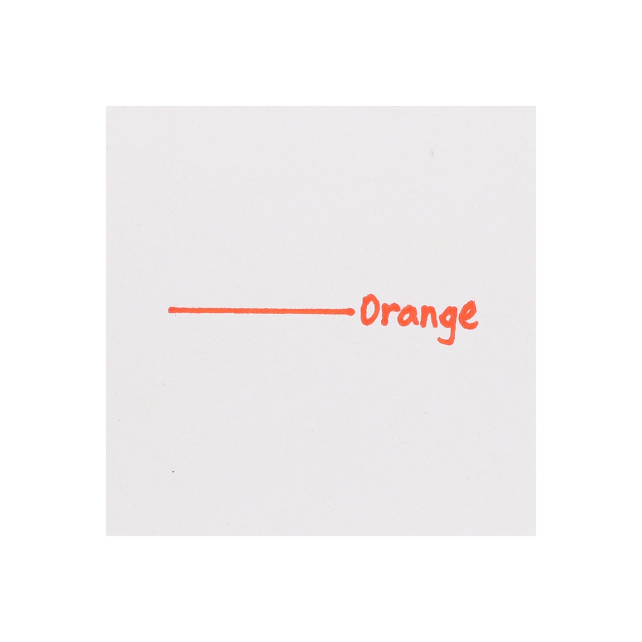 Shachihata Artline Supreme Permanent Marker - 1.0 mm - Orange - Stationery Pal