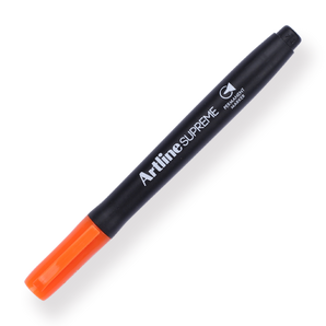 Shachihata Artline Supreme Permanent Marker - 1.0 mm - Orange - Stationery Pal