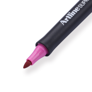 Shachihata Artline Supreme Permanent Marker - 1.0 mm - Pink - Stationery Pal