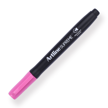 Shachihata Artline Supreme Permanent Marker - 1.0 mm - Pink - Stationery Pal