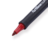 Shachihata Artline Supreme Permanent Marker - 1.0 mm - Red - Stationery Pal