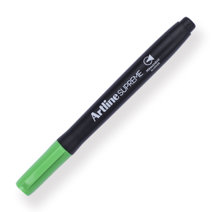 Shachihata Artline Supreme Permanent Marker - 1.0 mm - Yellow Green - Stationery Pal