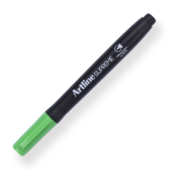 Shachihata Artline Supreme Permanent Marker - 1.0 mm - Yellow Green - Stationery Pal