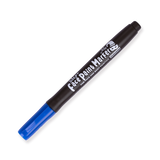 Shachihata Face Paint Brush Marker - Blue - Stationery Pal