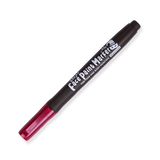 Shachihata Face Paint Brush Marker - Metallic Red - Stationery Pal