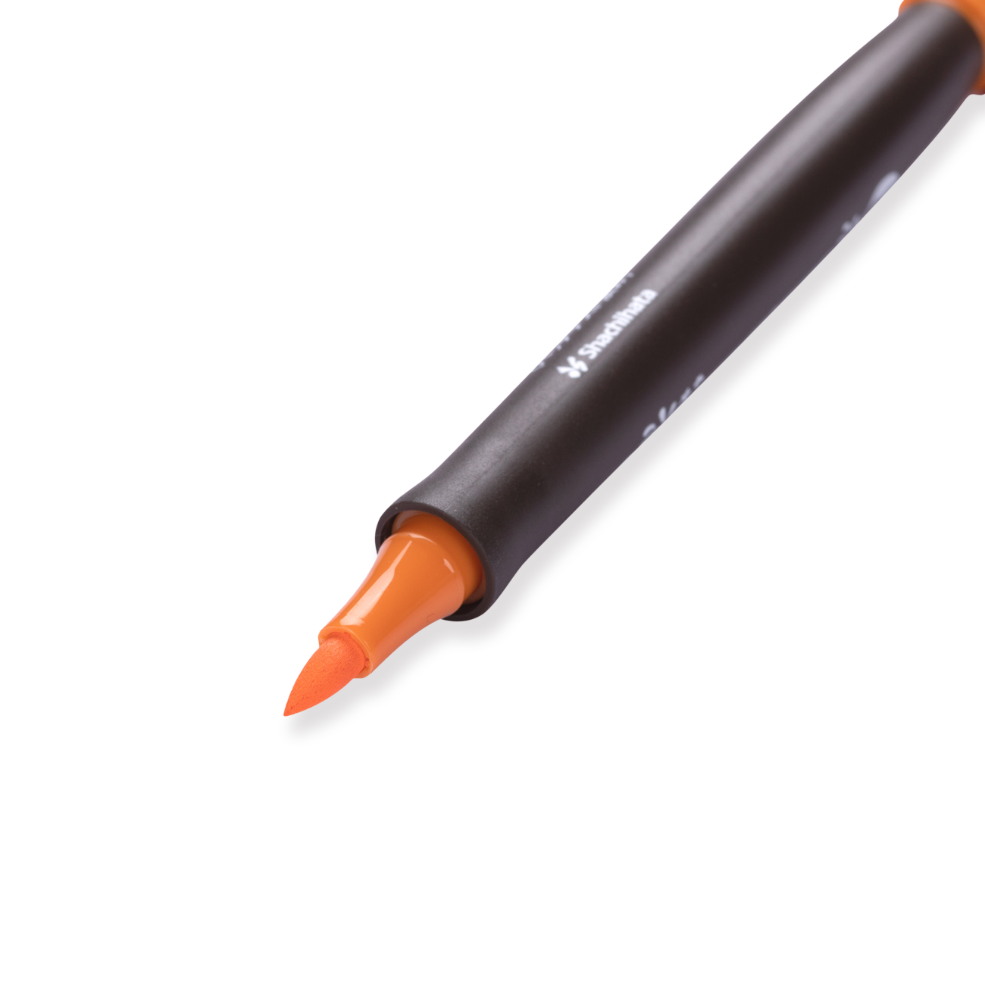Shachihata Face Paint Brush Marker - Orange