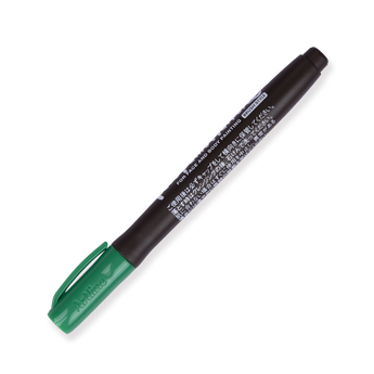 Shachihata Face Paint Brush Marker - Pastel Green - Stationery Pal