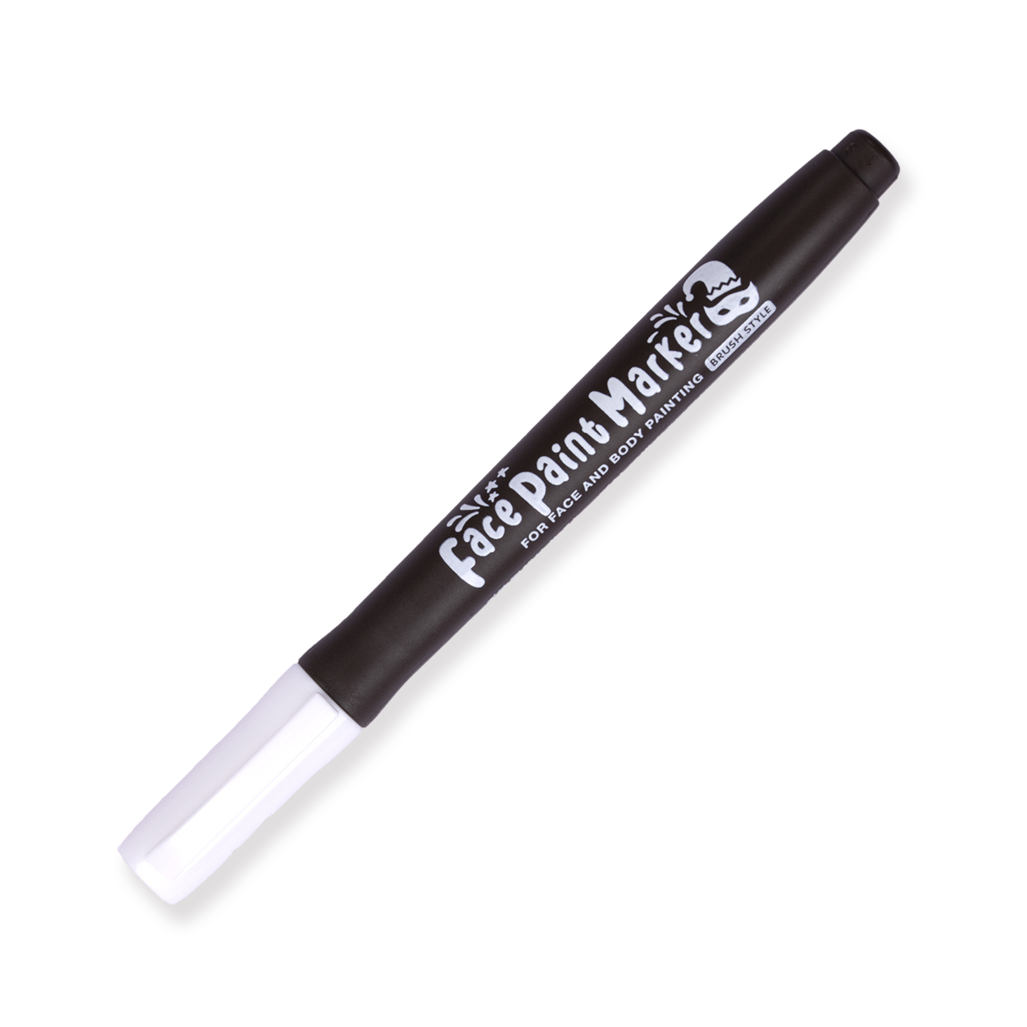 Shachihata Face Paint Brush Marker - White