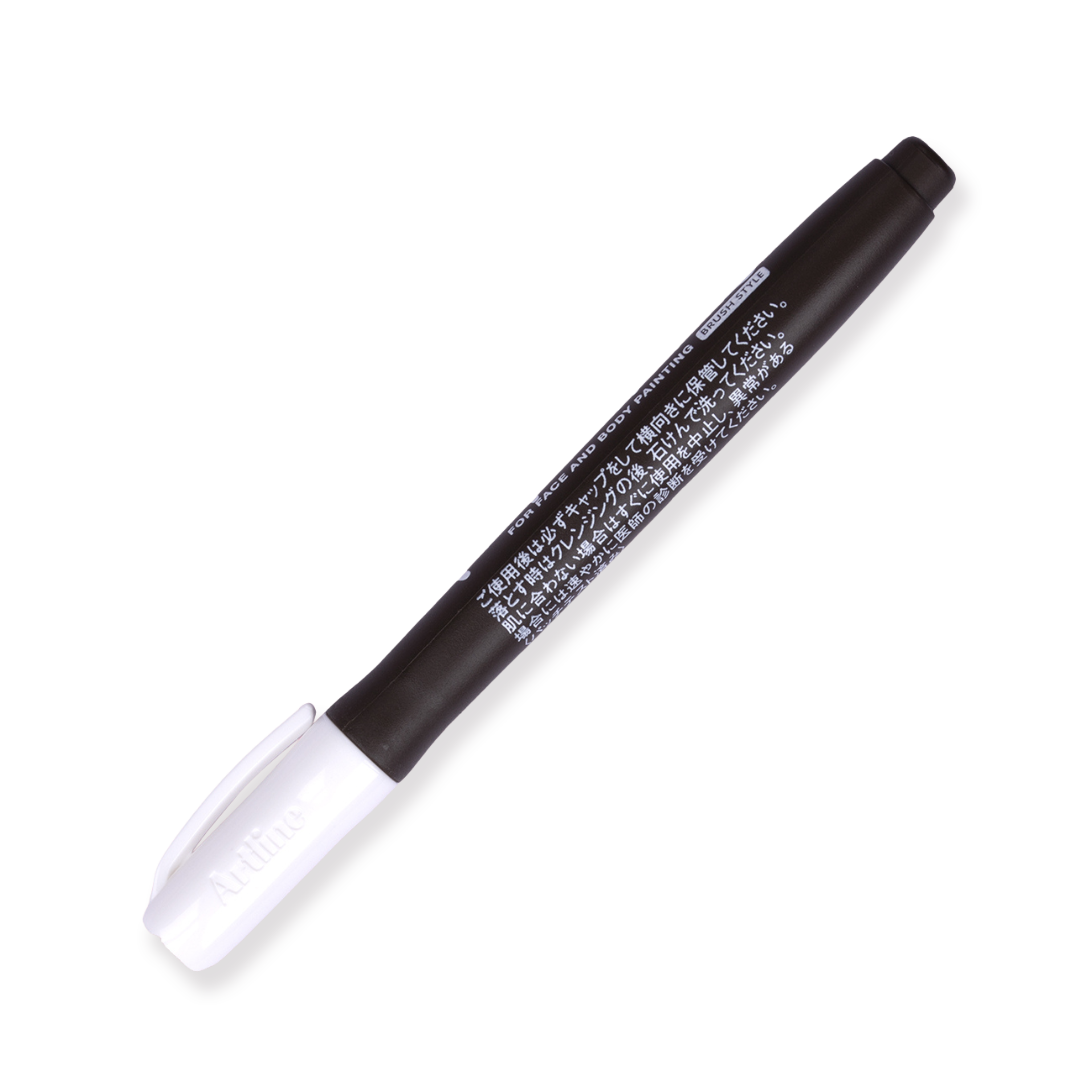 Shachihata Face Paint Brush Marker - White