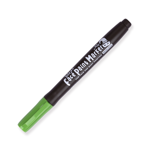 Shachihata Face Paint Brush Marker - Yellow Green - Stationery Pal