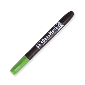 Shachihata Face Paint Brush Marker - Yellow Green - Stationery Pal